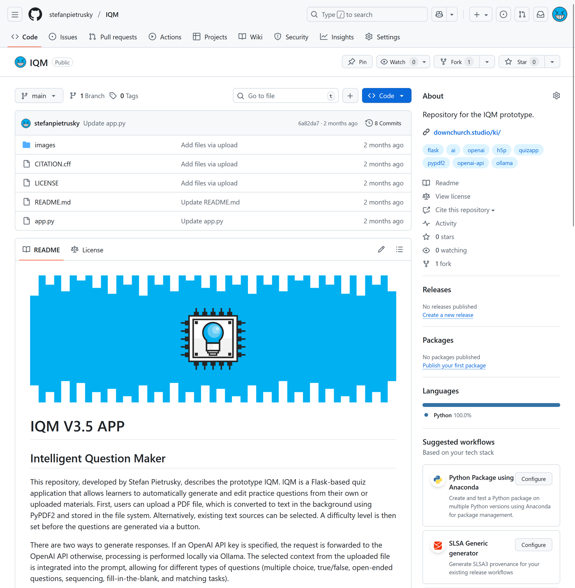 IQM – LEARNING LEVEL UP